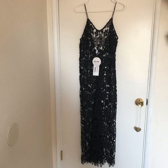 shimmer lace dress ASHLEYlauren Style 12149 main image 1